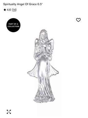 Waterford Crystal Spirituality Angel Of Grace 6.5"